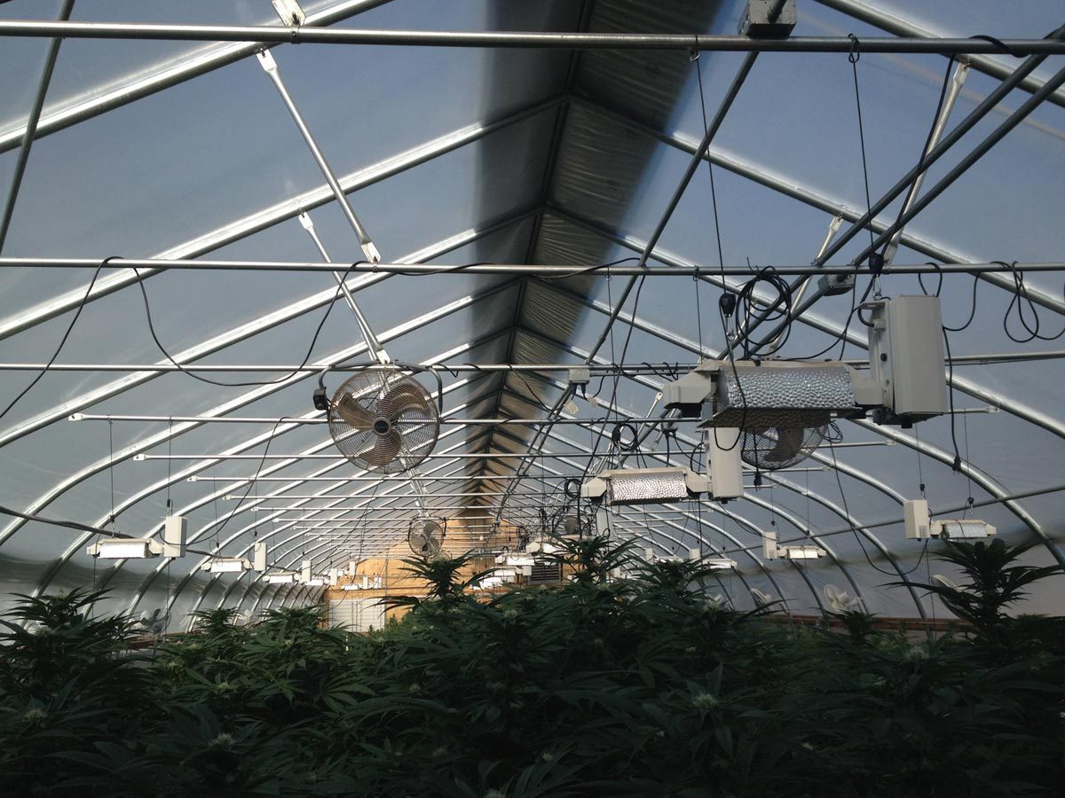 Retrofitting Existing Greenhouses for Light Deprivation 1 Retrofitting Existing Greenhouses for Light Deprivation 1