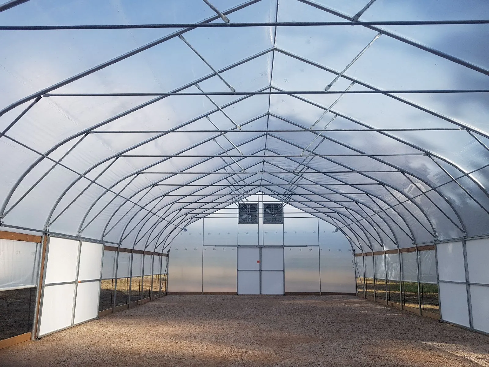 Double Side Greenhouse Vents - BC Greenhouses